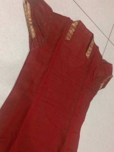 Hand Stiched Brown Kurti