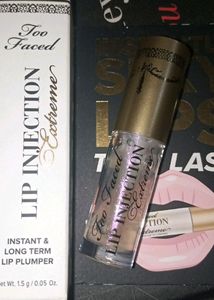 Too Faced Better Than Sex Mascara + Lip Injection