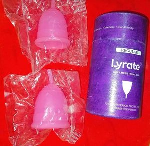 Lyrate Soft Menstrual Cups (Set of 2)