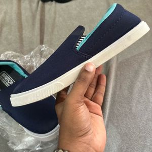 Bruton Blue Casual Shoes