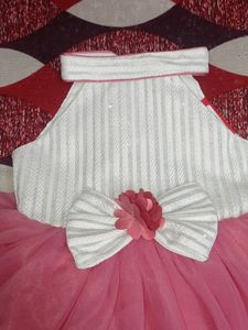 6 Months To 1 Year Fancy Baby Girl Frock