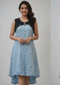 Floral Print Fit & Flare Dress