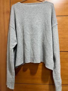 Grey Oversized Sweater