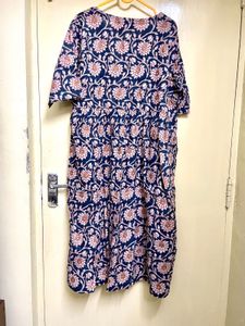 Floral Print Kurta