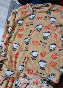 New Winter Night Suit For Girl