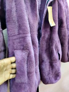 Imported luxury faux fur jacket/sweater