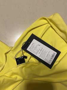 Yellow Mini Dress