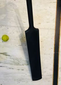1. Plastic Cricket Bat (Black) 2. Small Red Footba