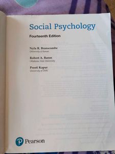 Social Psychology Pearson
