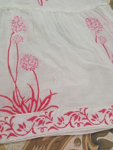 Flower Printed Frock. Size - L