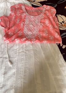 Elegant Printed Kurti and plazo set