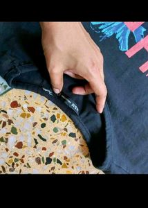 Pure Cotton Floral Graphic T-shirt