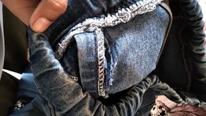 Stylish Dark Blue Jeans