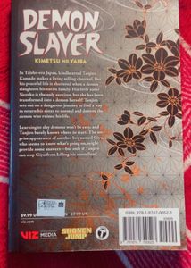 Demon Slayer Manga vol 1,2