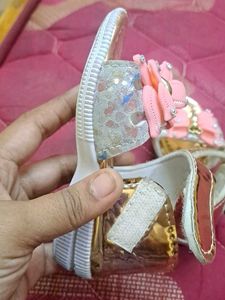 Baby Girl Belt Slipper