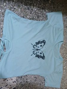 Butterfly Print T-Shirt