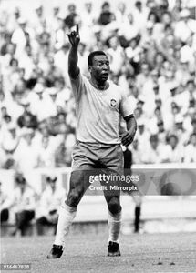 Pele 1977 his 3rd win FifaWorldCup football jersey