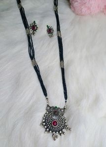 Oxidized Mangalsutra