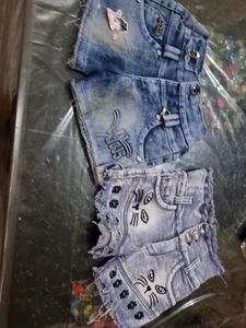 Jean Fabrics Shorts
