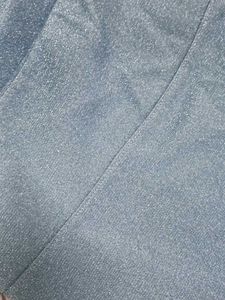 Blue Glitter Bodycon Dress