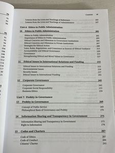 Ethics, Integrity, and Aptitude UPSC Book