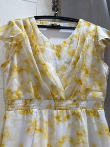 Latin Quarters Lime Yellow Dress
