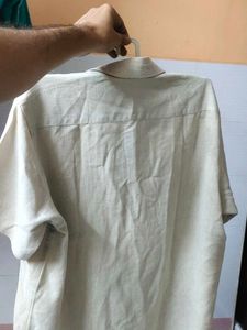 Old Money outfit Linen Short Sleeve Button Down