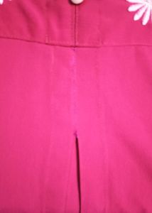 MAGENTA  Middle Slit Flared Kurta..Grab It&#39;s