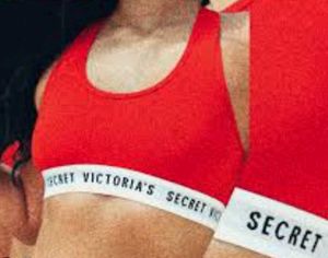 Red Victoria's Secret Bra