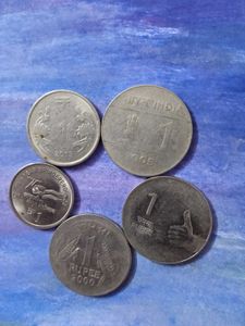 2 Unique Collectable Set Of  ₹2 &amp; ₹1 Coin