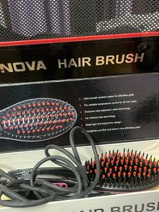 Nova Hair Straightener Brush