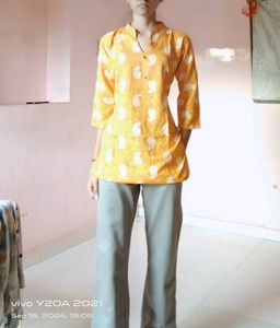 Yellow Kurti