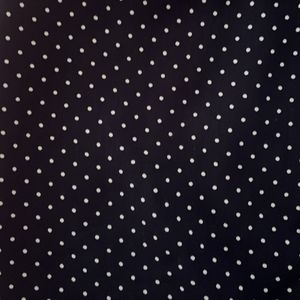 Navy Polka Dot Ruffle Skirt