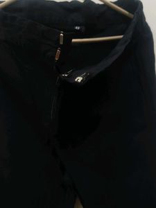 Black And Grey Kurti With Pants XL Size