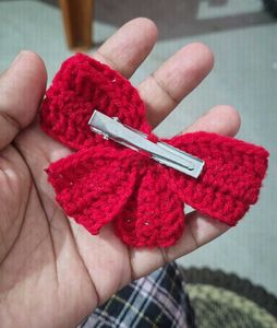 bow hair clip pack of 2