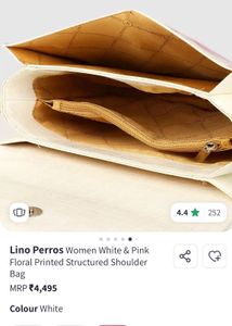 Lino Perros Floral Shoulder Bag