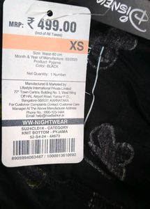 MAX new With Tag Cotton Pyjama (Xs) Women