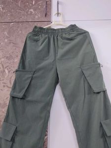 Olive Green Cargo Pants