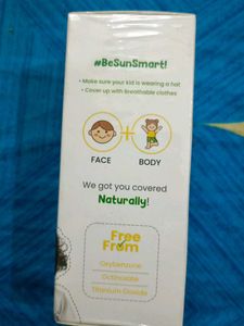 Kids Mineral Based Sunscreen