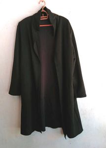 BLACK OVERCOAT(BLAZER )