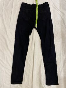 Jet Black Jeans In Size 28