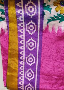 😍💖New Elegant Pink Silk Saree💖😍