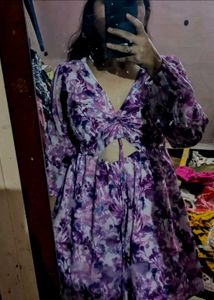 Floral Print Romper