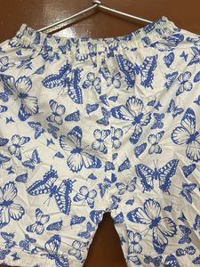 Butterfly Print Shorts