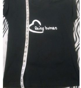 Combo Of Black RUFFLE TOP Nd Tshirt