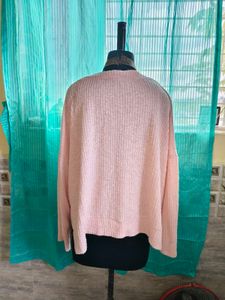 🎁Buy 2 Get 1 Free🎁Peach V-Neck Pullover Top