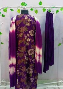 New Suit set In Purple Shade