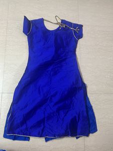 Royal Blue Indian Dress
