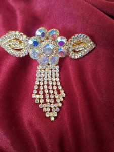 Hair Clip Whitestone