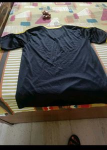 Blue T-Shirt Nd Black Jersey